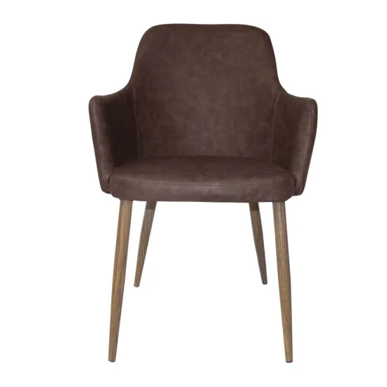 FAUTEUIL MANDARINA MARRON 2