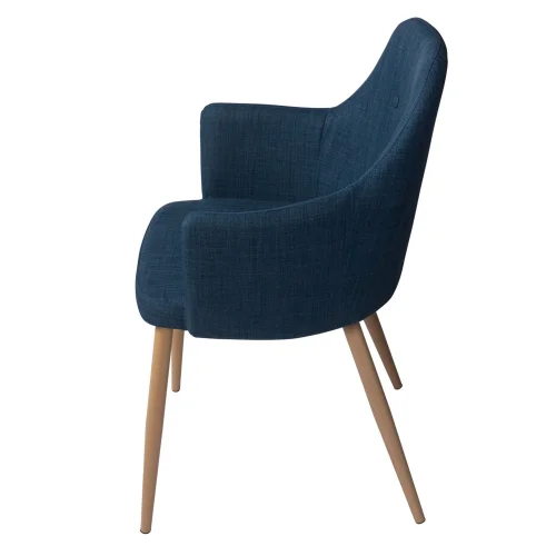 FAUTEUIL GUNNAR BLEU