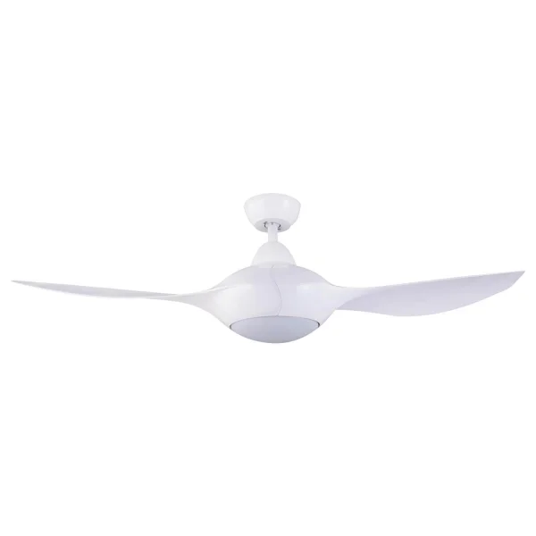 CERISE LED VENTILATEUR 2 PELLES BLANCHES