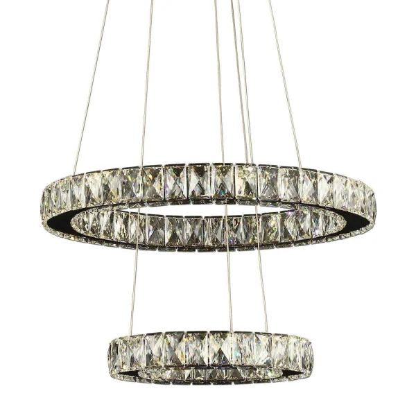 LAMPE DE PLAFOND CRISTAL JULIETTE LED 39W 4000K