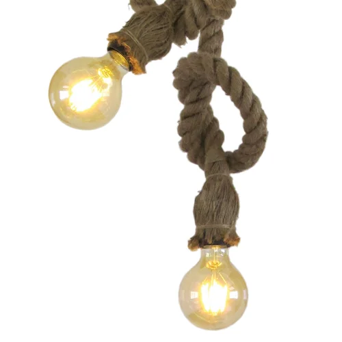 LAMPE DE CORDE DE BATEAU 2 LUMIÈRES