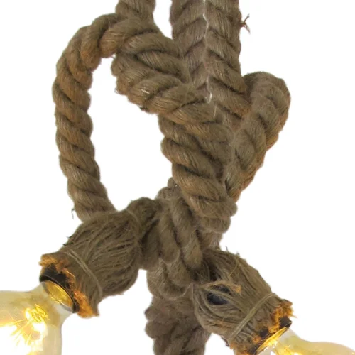 LAMPE DE CORDE DE BATEAU 3 LUMIÈRES