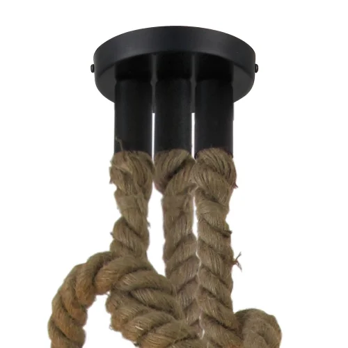 LAMPE DE CORDE DE BATEAU 3 LUMIÈRES