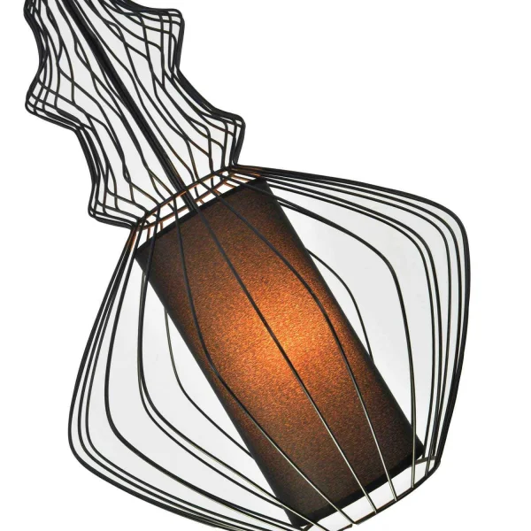 LAMPE DE PLAFOND NOIR MAT IMPAIR