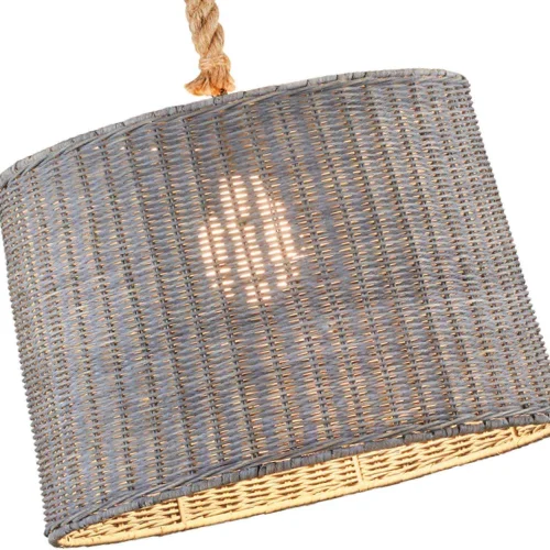 CORDE DE ROTIN DE LAMPE DE PLAFOND DE MANDY CORDE DE ROTIN DE LAMPE DE PLAFOND DE MANDY