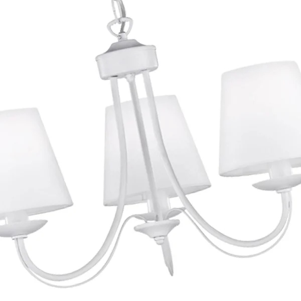LAMPE DE PLAFOND 3 LUMIÈRES BLANCHES ARIZONA LAMPE DE PLAFOND 3 LUMIÈRES BLANCHES ARIZONA