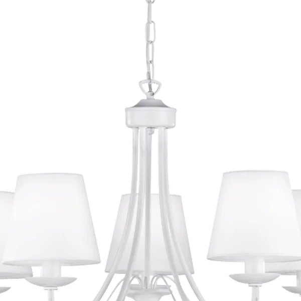 LAMPE DE PLAFOND 5 LUMIÈRES BLANCHES ARIZONA LAMPE DE PLAFOND 5 LUMIÈRES BLANCHES ARIZONA