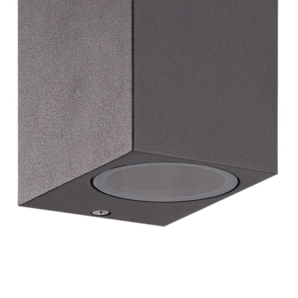 APPLIQUER FEROX EXTÉRIEUR 2 LUMIÈRES GU10 ANTHRACITE