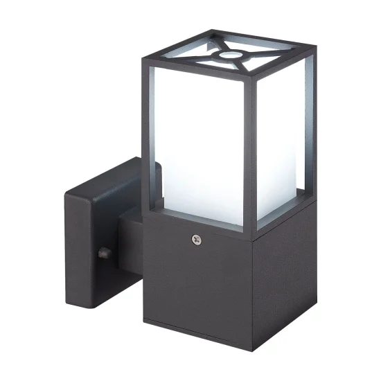 APPLIQUER POINSETTIA E27 ANTRÁCITA EXTERNE