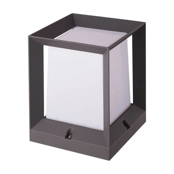 GOUTTE DE NEIGE EXTÉRIEURE DE MUR DE SURPLOMB 22CM E27 ANTRÁCITA