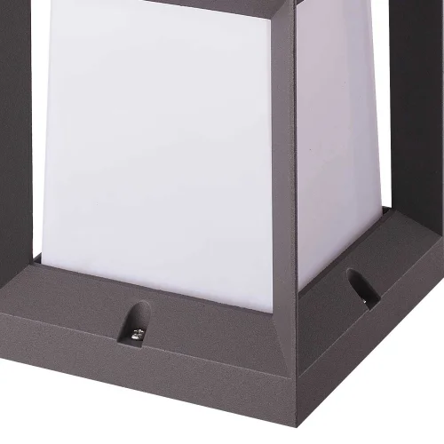 GOUTTE DE NEIGE EXTÉRIEURE DE MUR DE SURPLOMB 16CM E27 ANTRÁCITA