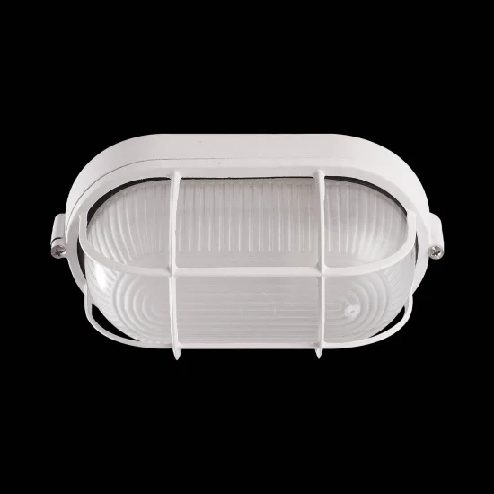 APPLIQUER OVALE EXTÉRIEUR DE GRILLE BLANCHE 2
