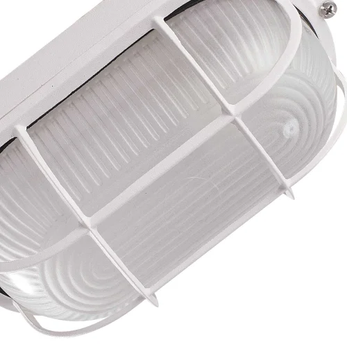 APPLIQUER OVALE EXTÉRIEUR DE GRILLE BLANCHE