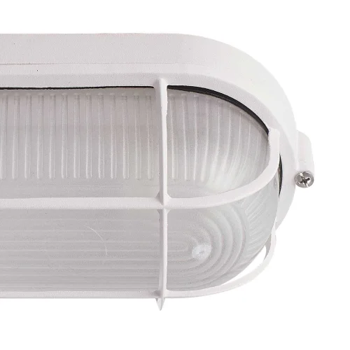 APPLIQUER OVALE EXTÉRIEUR DE GRILLE BLANCHE