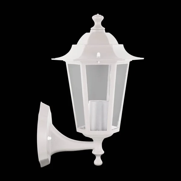 APPLIQUE EXTÉRIEURE HEXAGONALE BLANCHE E27