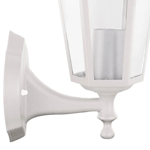 APPLIQUE EXTÉRIEURE HEXAGONALE BLANCHE E27