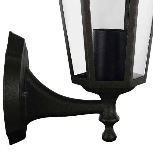 APPLIQUE EXTÉRIEURE HEXAGONALE NOIRE E27 APPLIQUE EXTÉRIEURE HEXAGONALE NOIRE E27