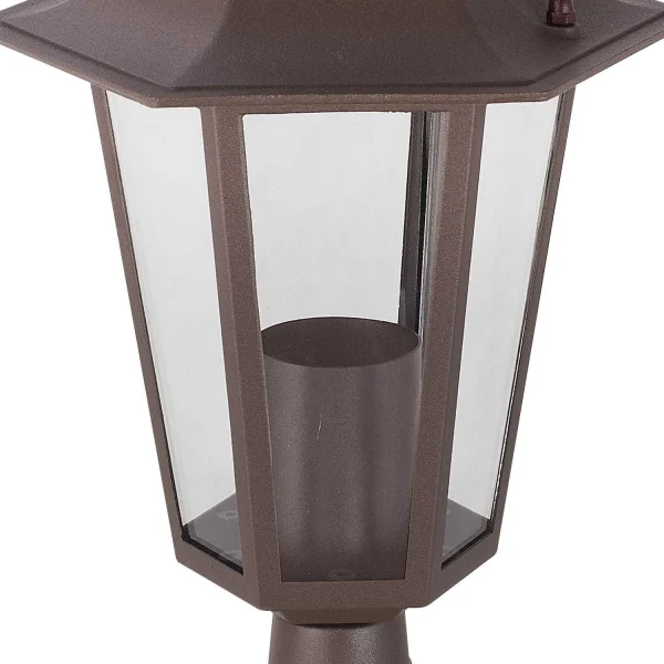 OXYDE BRUN HEXAGONAL DE SUR-MUR E27