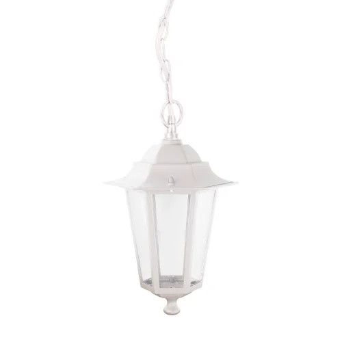 LAMPE PENDENTIF EXTÉRIEURE HEXAGONALE BLANCHE