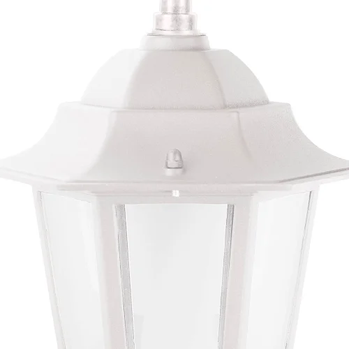 LAMPE PENDENTIF EXTÉRIEURE HEXAGONALE BLANCHE