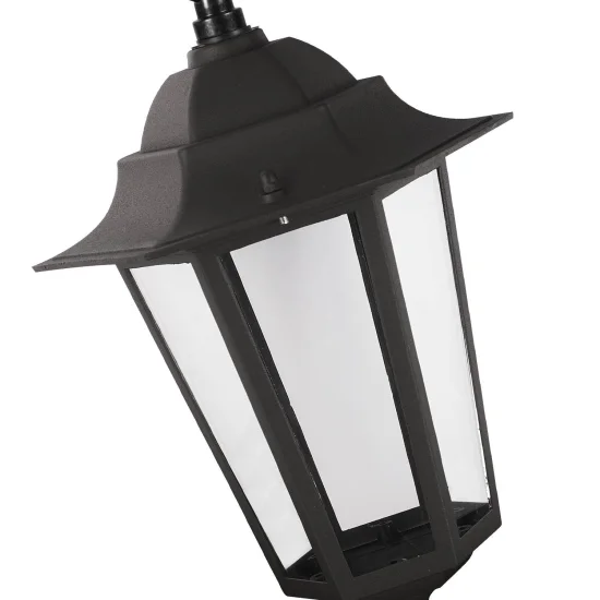 LAMPE PENDENTIF EXTÉRIEURE HEXAGONALE NOIRE 2