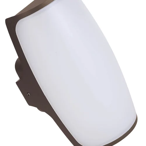 APPLIQUE EXTERNE LED HUDDINGE 12W ET 4000K OXYDE BRUN