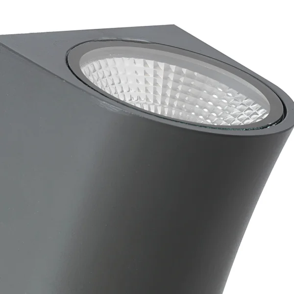 APPLIQUER DES MASSACHUSSETS EXTÉRIEURS LED 10W 4000K ANTRÁCITA