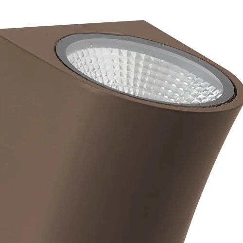 APPLIQUER DES MASSACHUSSETS EXTÉRIEURS LED 10W 4000K OXYDE BRUN