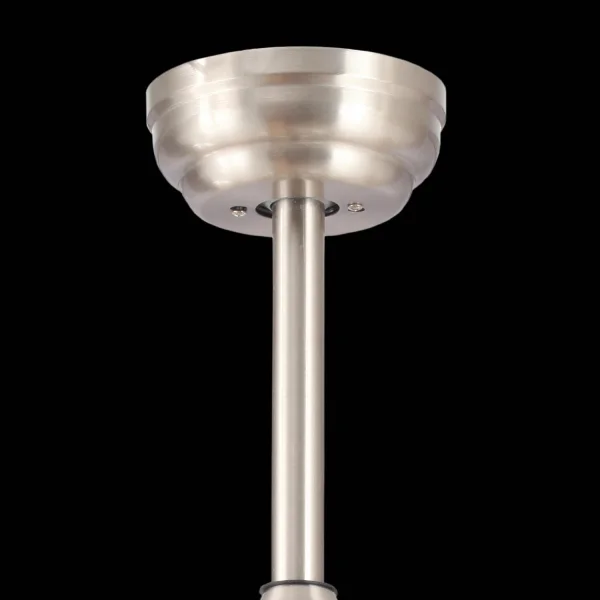 VENTILATEUR DE PLAFOND CONDUIT LORENZO 16W 3 PELLES NICKEL VENTILATEUR DE PLAFOND CONDUIT LORENZO 16W 3 PELLES NICKEL