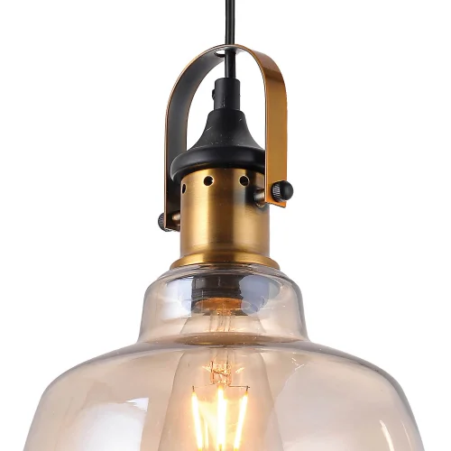 PENDENTIF LAMPE FÉVRIER VERRE