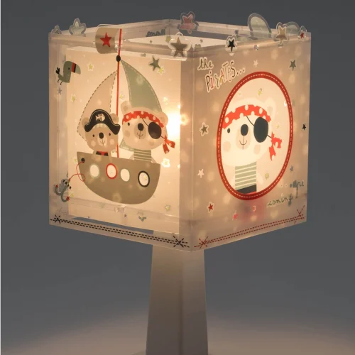PIRATES LAMPE DE TABLE POUR ENFANTS