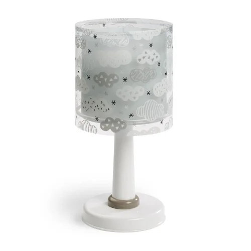 LAMPE DE TABLE POUR ENFANTS DE NUAGES GRIS