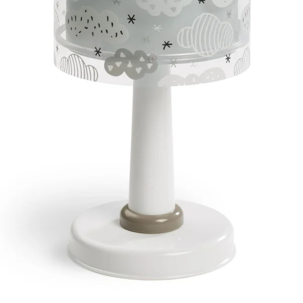 LAMPE DE TABLE POUR ENFANTS DE NUAGES GRIS