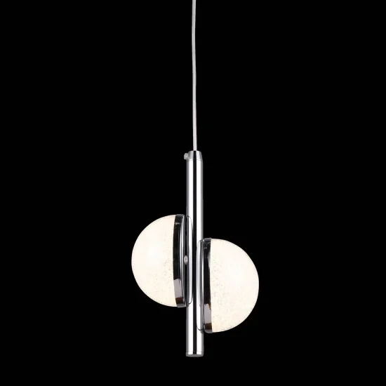 LAMPE TECHO À LED CROMO 2x5W 4000K 2
