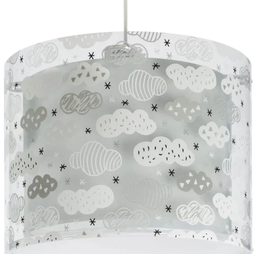 LAMPE POUR ENFANTS NUAGES GRIS DALBER