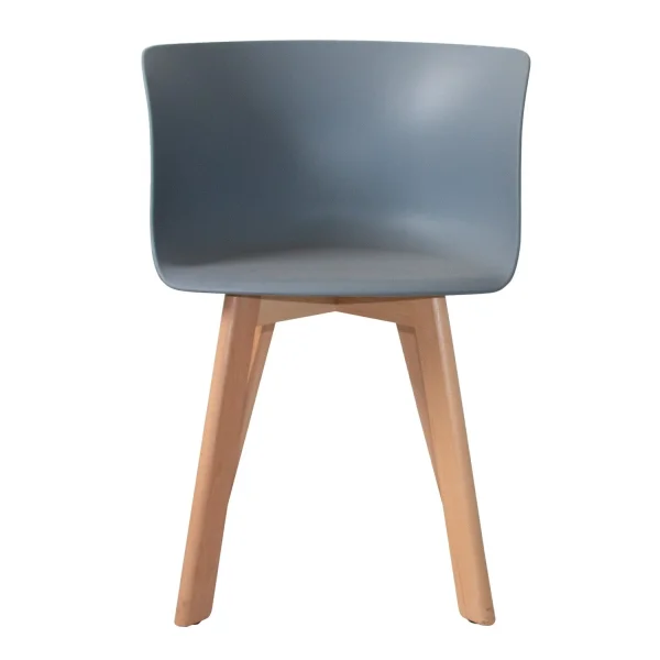 FAUTEUIL EN BOIS NORDIQUE GRIS FAUTEUIL EN BOIS NORDIQUE GRIS