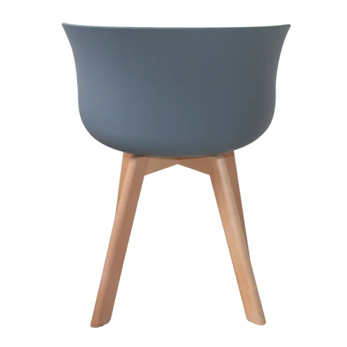 FAUTEUIL EN BOIS NORDIQUE GRIS FAUTEUIL EN BOIS NORDIQUE GRIS