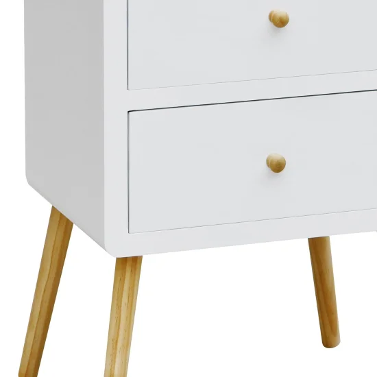 TABLE DE CHEVET 2 TIROIRS LUNDGREN 2