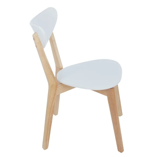 CHAISE ALFON BLANCHE/NATURELLE