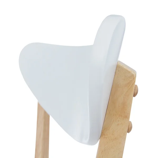 CHAISE ALFON BLANCHE/NATURELLE