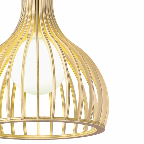 BOIS DE KERSTINE DE LAMPE DE PLAFOND 23CM