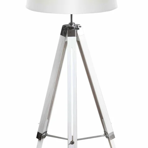 LAMPE DE PLANCHER AVRIL ÉCRAN BLANC