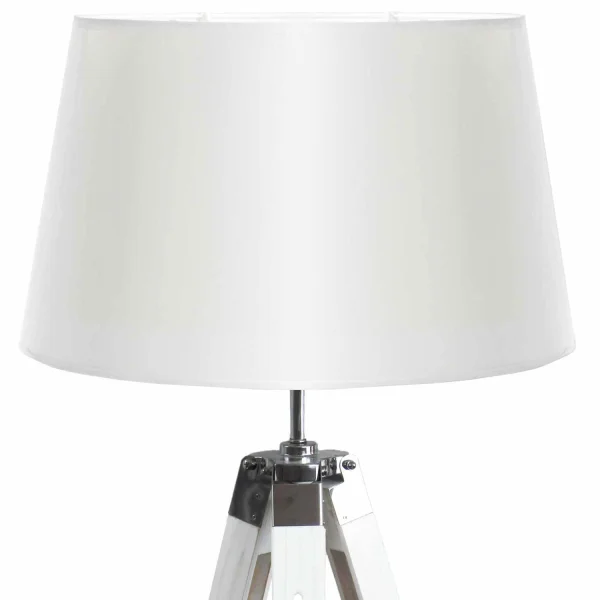 LAMPE DE PLANCHER AVRIL ÉCRAN BLANC