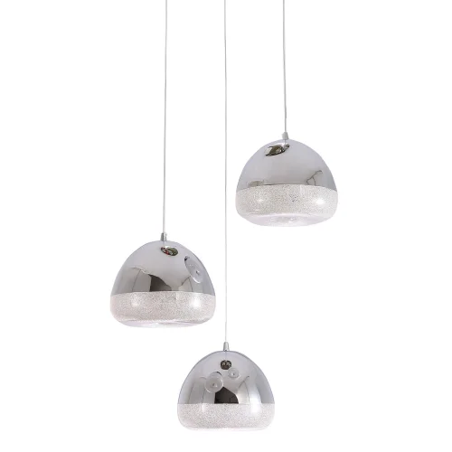 LAMPE DE PLAFOND STACY 45W 4000K CHROME BASE CIRCULAIRE