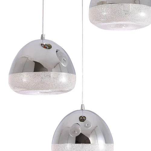 LAMPE DE PLAFOND STACY 45W 4000K CHROME BASE CIRCULAIRE