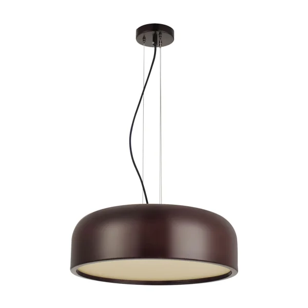 LAMPE DE PLAFOND ÉTIQUETÉE CAFÉ/BLANC