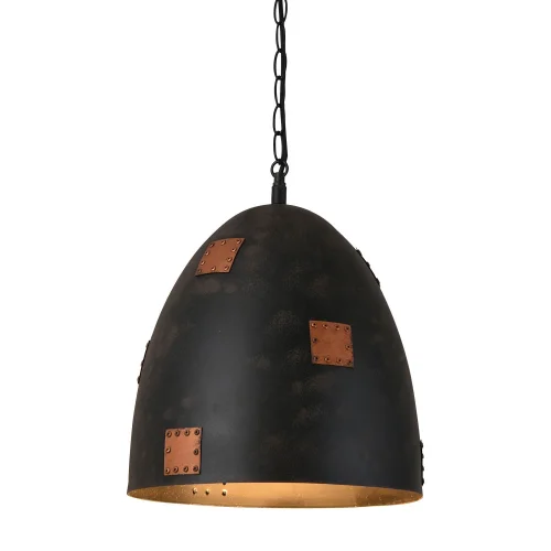 LAMPE DE PLAFOND TRISTAN VIEILLI BRUN