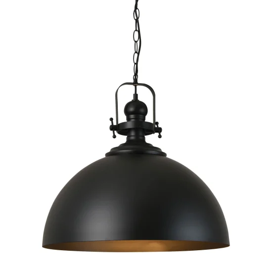 LAMPE DE PLAFOND EN FER NOIR ALDARA