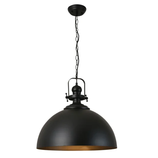 LAMPE DE PLAFOND EN FER NOIR ALDARA 2