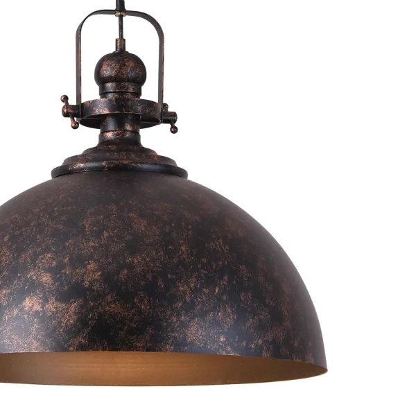 LAMPE DE PLAFOND ALDARA FER VIEILLI